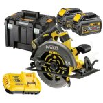 Dewalt dcs578t2 scie circulaire 54v flexvolt 190mm 2 x 6. 0ah batteries + chargeur en t - stak