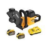 Dewalt - d�coupeuse xr fv 54v 3ah li - ion brushless 230 mm dcs691x2 - qw