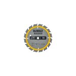Dt1946 - qz lame de scie circulaire 136x10mm 16t bois cloué - dewalt Dt1946 - qz lame de scie circulaire 136x10mm 16t bois cloué - dewalt