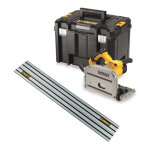 Dewalt - scie circulaire plongeante 1300w 165mm avec coffret t - stak - dws520ktr