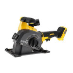 Dewalt - fraiseuse � ma�onner sans fil dcg200nt - xj 54v 125mm sans batterie sans chargeur en t - stak ...