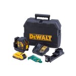 Dewalt - laser  ligne compact dcle34021d1 18v set, 1x 2, 0 ah et chargeur en coffret