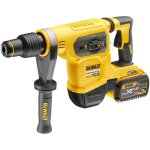 Dewalt - marteau xr flexvolt sds max - 6, 0j 54v avec 2 batteries 54v 9. 0ah - chargeur - coffret - dch481x2 ...