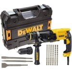 Dewalt ? perforateur burineur 800w d25134kp ? sds - plus ? �nergie d'impact 2, 8j ? per�age b�ton jusqu'� ...
