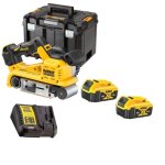 Dewalt - ponceuse à bande xr 18v bruhless avec 2 batteries 18v 5. 0ah - chargeur - dcw220p2 - qw Dewalt - ponceuse à bande xr 18v bruhless avec 2 batteries 18v 5. 0ah - chargeur - dcw220p2 - qw