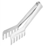 Pince à nouilles italiennes poignées pinces à pâtes peignées en acier inoxydable outils de cuisson - ... Pince à nouilles italiennes poignées pinces à pâtes peignées en acier inoxydable outils de cuisson - ...