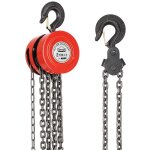 Dewinner - palan manuel � chaine avec crochet robuste treuil a chaine 2 tonne, 6 m de levage max, cha�ne ...