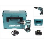 Makita - dfs 251 t1j visseuse pour cloisons sèches sans fil brushless 18 v + 1x batterie 5, 0ah + coffret ... Makita - dfs 251 t1j visseuse pour cloisons sèches sans fil brushless 18 v + 1x batterie 5, 0ah + coffret ...