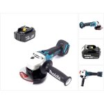 Dga 504 t1 504 18 v li - ion meuleuse sans fil � 125 mm brushless + 1x batterie bl1850 5, 0 ah - sans ...