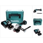 Dga 506 rg1j meuleuse d'angle sans fil 18 v 125 mm brushless + 1x batterie 6. 0 ah + chargeur + coffret ...