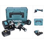Dga521rgx1j meuleuse d'angle sans fil 125 mm 18v - x - lock brushless + 2x batteries 6, 0 ah + chargeur ...