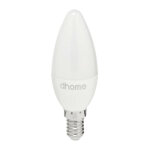 Dhome - ampoule led flamme douille e14 2700k 470lm - 5 watts