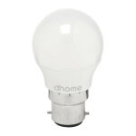 Dhome - ampoule led sph�rique douille b22 2700k 470lm - 5 watts