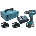 Dhp 482 rf3j perceuse - visseuse à percussion sans fil 18 v 62 nm + 3x batterie 3, 0 ah + chargeur + ... Dhp 482 rf3j perceuse - visseuse à percussion sans fil 18 v 62 nm + 3x batterie 3, 0 ah + chargeur + ...