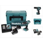 Dhp 483 rfj 18 v li - ion perceuse visseuse  percussion sans fil 18 v brushless en coffret makpac + ...