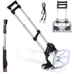 Keli - diable compact pliable en aluminium & acier - lger & facilement pliable - capacit 80 kg - utilisation ...