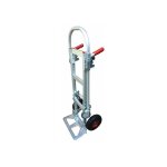 Diable - manutention - diable chariot aluminium - charge max 250kg / 350kg - roues gonflables - stc2