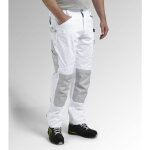Diadora - pantalon de travail easywork light performance - blanc l - fr (44 / 46)