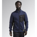 Diadora - sweat de travail knitted jacket chicago - xl - bleu