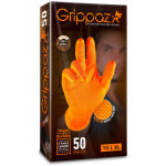 Gants nitrile, compatible �cran tactile, taille: xl x50 - grippaz