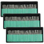 Diamant burr bits percer verre m�tal gemme pour dremel meulage outil rotatif, 90 pcs 1 / 8 - inch (3 ...