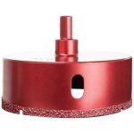 Diamant�s scie cloche foret, coupe - trou de performance pour verre / tuile / granit / marbre (100mm) ...