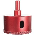 Diamant�s scie cloche foret, coupe - trou de performance pour verre / tuile / granit / marbre (60mm)