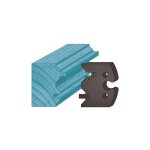 Jeu de 2 contre - fers profils a239 avec acier haute qualit - taille 48 x 5, 3 mm - entraxe 24 mm - ...