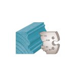 Jeu de 2 fers profil�s acier sp - moulure louis xv ht. 50 x 5, 5 mm - dimensions 50 mm x 5, 5 mm - �paisseur ...