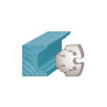 Jeu de 2 fers profilés congé et quart de rond m214 - ht. 50 mm - epaisseur 5, 5 mm - rayon 8 mm - entraxe ... Jeu de 2 fers profilés congé et quart de rond m214 - ht. 50 mm - epaisseur 5, 5 mm - rayon 8 mm - entraxe ...