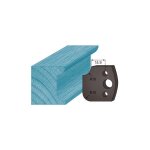 Jeu de 2 contre - fers profilés de ht. 38 x 4 mm en acier - pour porte - outils de toupie - rayon 10 ... Jeu de 2 contre - fers profilés de ht. 38 x 4 mm en acier - pour porte - outils de toupie - rayon 10 ...