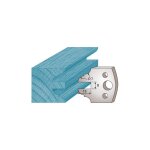 Jeu de 2 fers profils ht. 40 x 4 mm en acier sp contre - profil avant 15 mm - paisseur 4 mm - entraxe ...