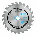 Diamwood - lame de scie circulaire bois pour scies � onglet - d�coupe parfaite et professionnelle - diam�tre ...