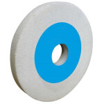 Meule touret vitrifi�e blanche d. 150 x �p. 20 x al. 32 mm - gr 46 corindon - id�ale pour aff�tage meulage ...
