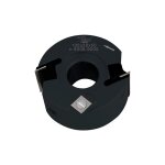 Porte - outils de toupie à feuillurer et profiler d. 100 mm - alésage 30 mm - hauteur 50 mm - 2 fers ... Porte - outils de toupie à feuillurer et profiler d. 100 mm - alésage 30 mm - hauteur 50 mm - 2 fers ...