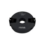 Porte - outils de toupie inclinable pour usinage bois - d. 120 x al. 30 x ht. 40 mm - idal pour chanfreins ...