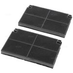 De dietrich - lot de 2 filtres a charbon hotte ah4061e1 92x3413