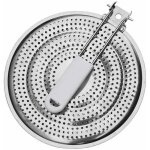 Diffuseur de chaleur en acier inoxydable 21 cm pour plaque de cuisson au gaz uniquement