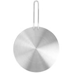 Diffuseur de chaleur en acier inoxydable, adaptateur de plaque  induction, convertisseur de plaque de ...