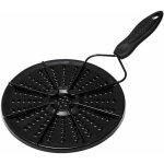 Diffuseur de chaleur pour cuisini�re � gaz, plaque de cuisson noire (19cm de diam�tre) - gabrielle