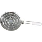 Diffuseur de chaleur de plaque de cuisson, accessoire pour gazini�re, blanc, acier inoxydable, 20, 5 ...