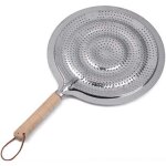 Diffuseur de chaleur pour plaque de cuisson � gaz en acier inoxydable 21 cm
