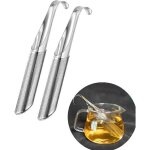 Diffuseur de th� en acier inoxydable, 2 pi�ces boule � th� infuseur � th� inoxydable 304 passoire � th� ...