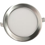 Digilamp - spot encastrable led inox downlight panel extra - plat 18w blanc neutre 4000k