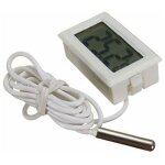 Digital lcd thermom�tre moniteur de temp�rature avec sonde externe pour r�frig�rateur cong�lateur r�frig�rateu ...