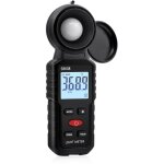 Digital luxm�tre num�rique, mesure des lumi�res avec 0. 1 - 200, 000 lux, posem�tre num�rique portable ...