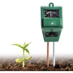 Digital testeur de ph du sol, 3 en 1 ph l'humidit� sonde de capteur de lumi�re du soleil au m�tre ph ...