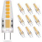 Dimmable g4 led ampoules, 3w �quivalent � 30w lampe halog�ne, 300lm blanc chaud 3000k ampoule � �conomie ...