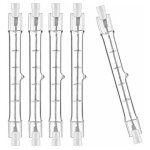 Dimmable r7s 118mm 300w ampoule halog�ne crayon ac220 - 240v j118 projecteur halog�ne lin�aire pour l?�clairag ...