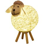 Veilleuse led  intensit variable pour enfants, design mignon en boule de laine de mouton, abat - jour ...